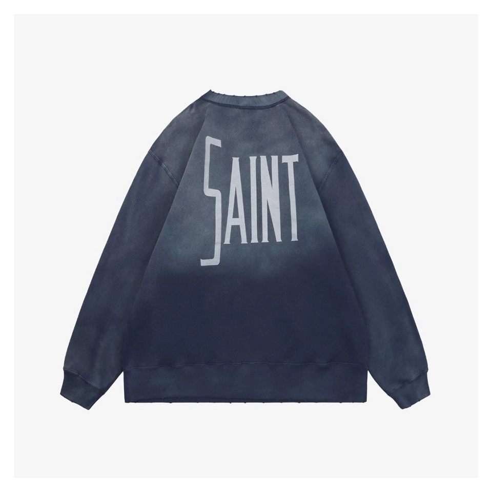 Saint Michael Fantasia Mickey Printed Crewneck Sweatshirt
