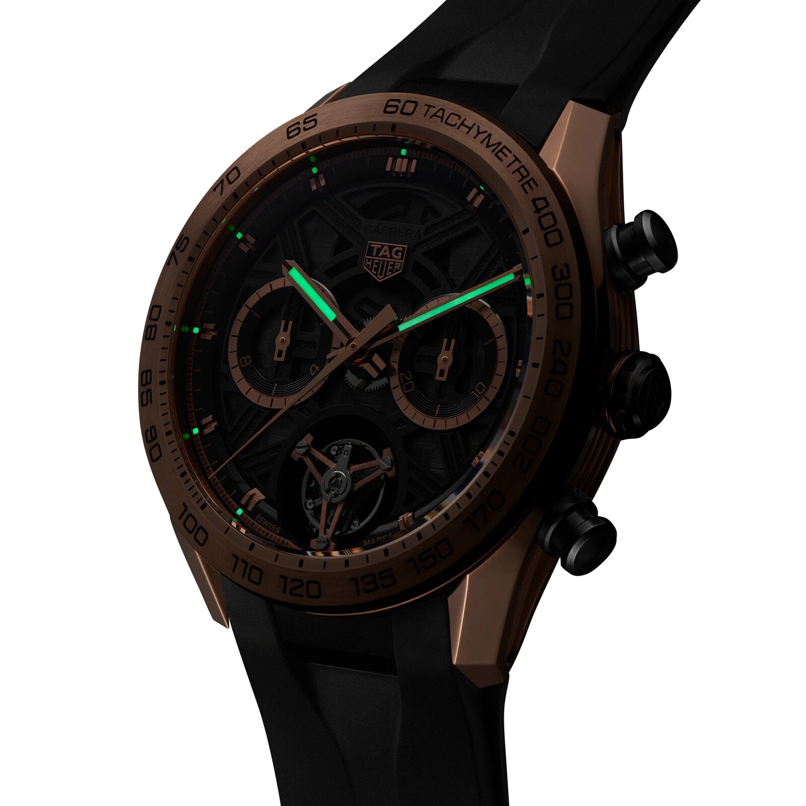 [2026 Mirror Grade]TAG Heuer Carerra Chronograph Tourbillon Extreme Sport 44mm Mens Watch Grey CBU5050.FT6273