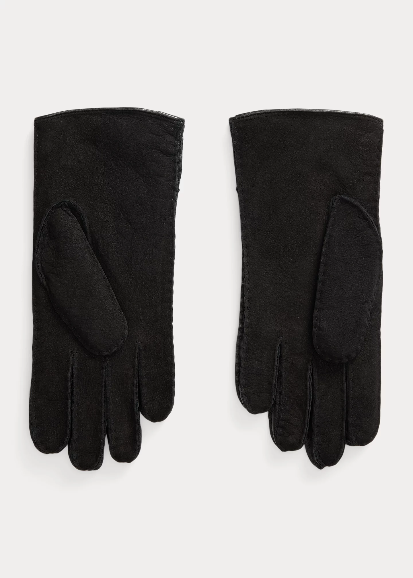 Stitched Shearling Gloves