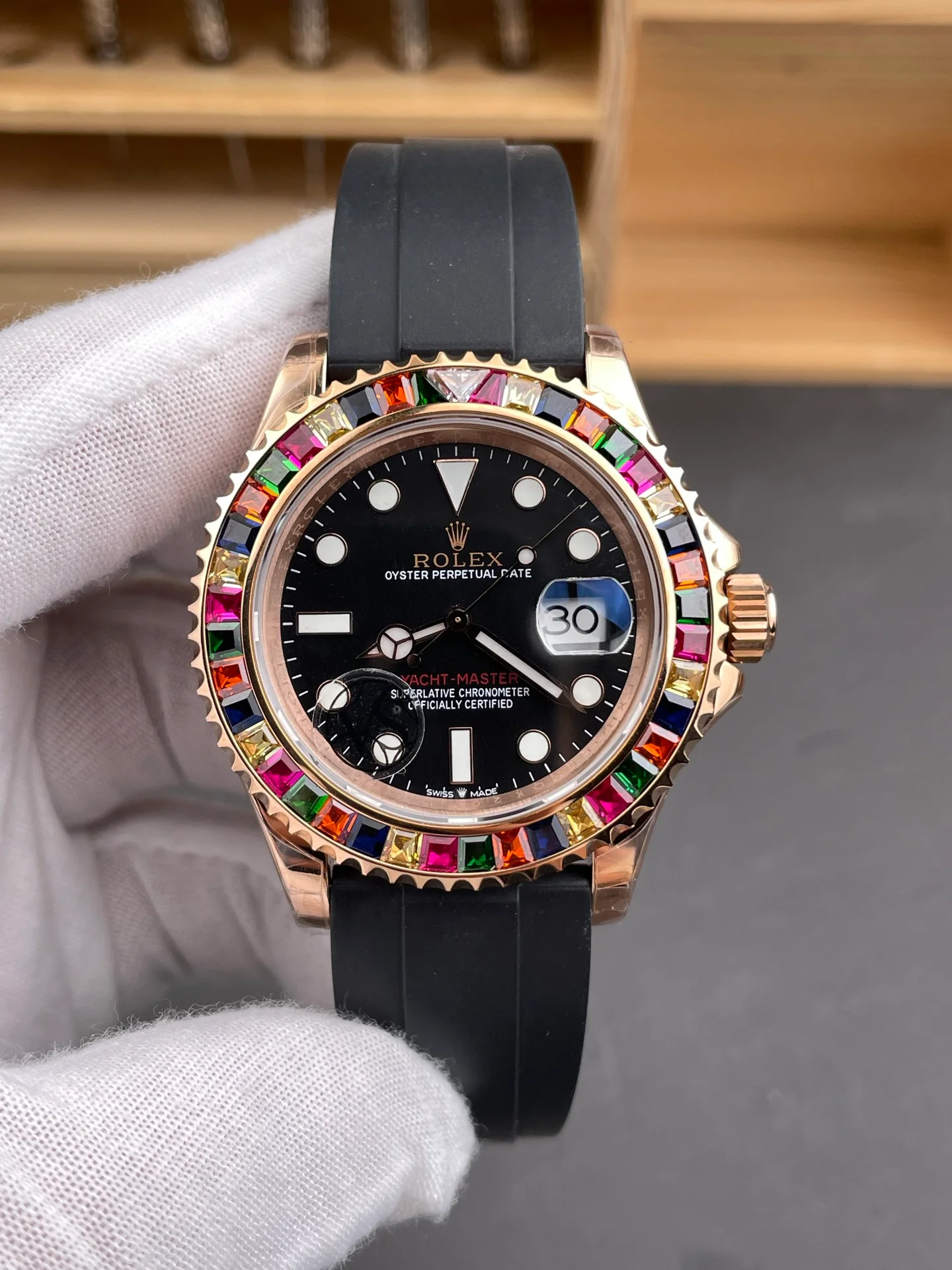 Yacht-Master Candy Bezel Sports Couple Watch
