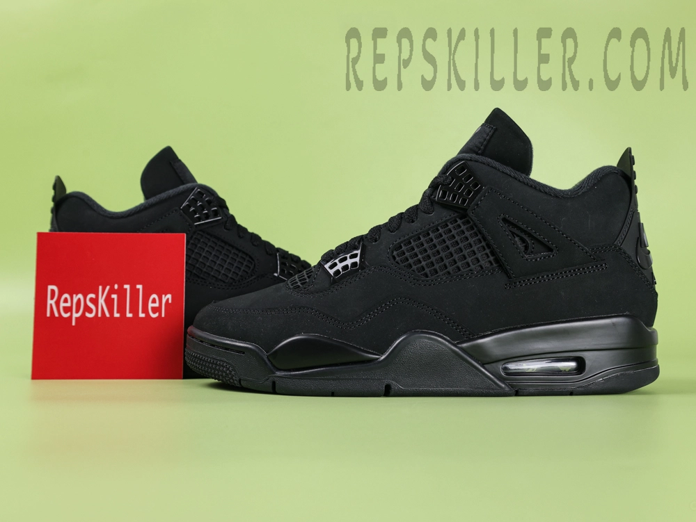 Jordan 4 Retro 'Black Cat' 2025 Reps