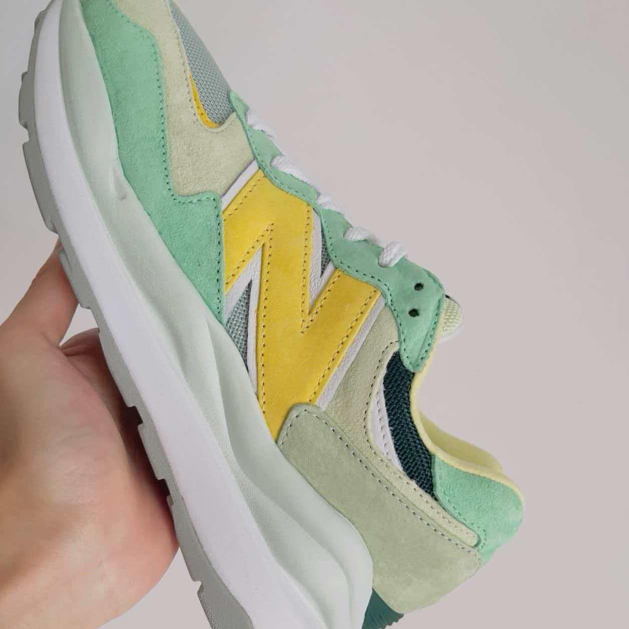 STAUD × New Balance 57/40 'Green/Yellow'