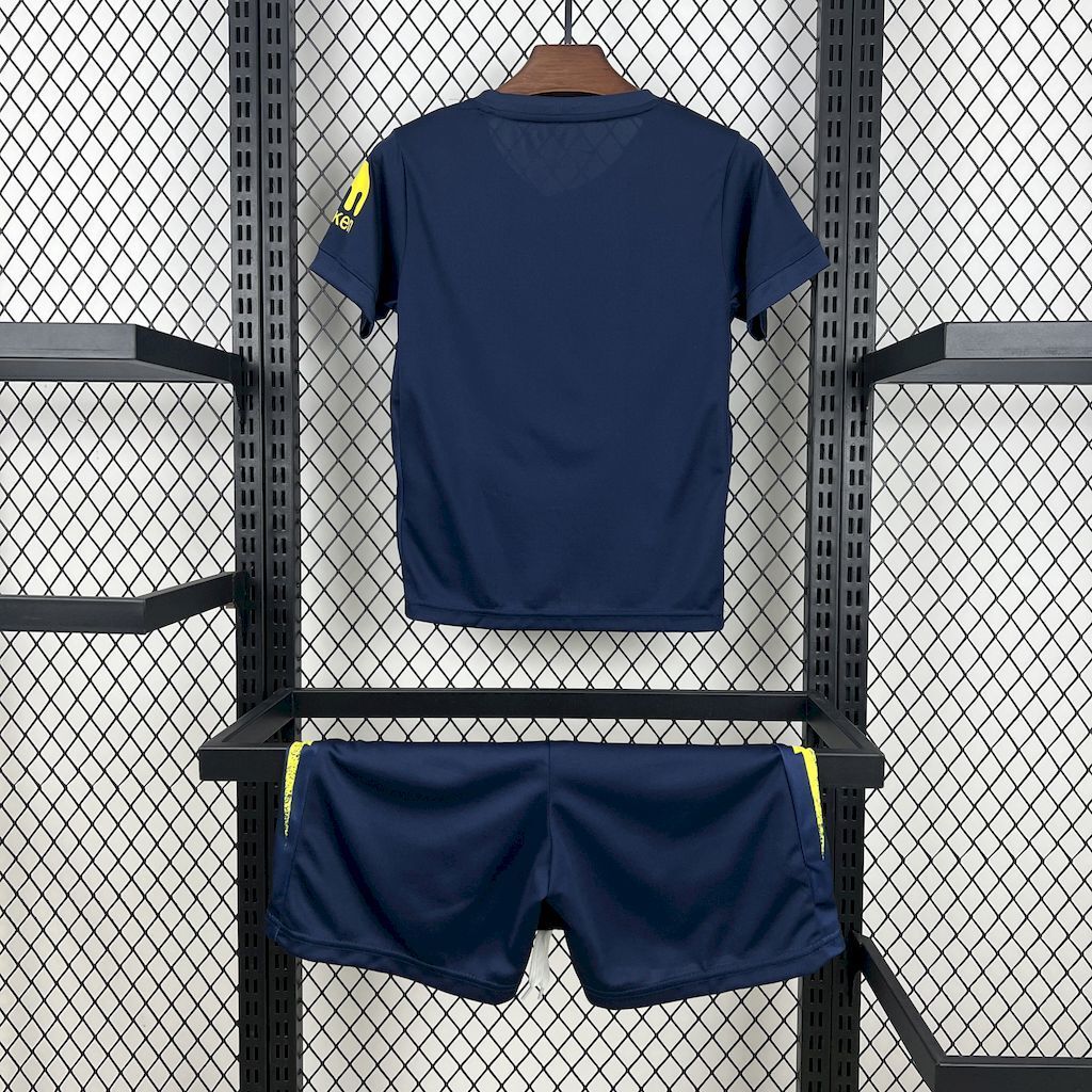 Atletico Madrid Soccer Jersey Away Kids Kit Jersey+Shorts 2025/26