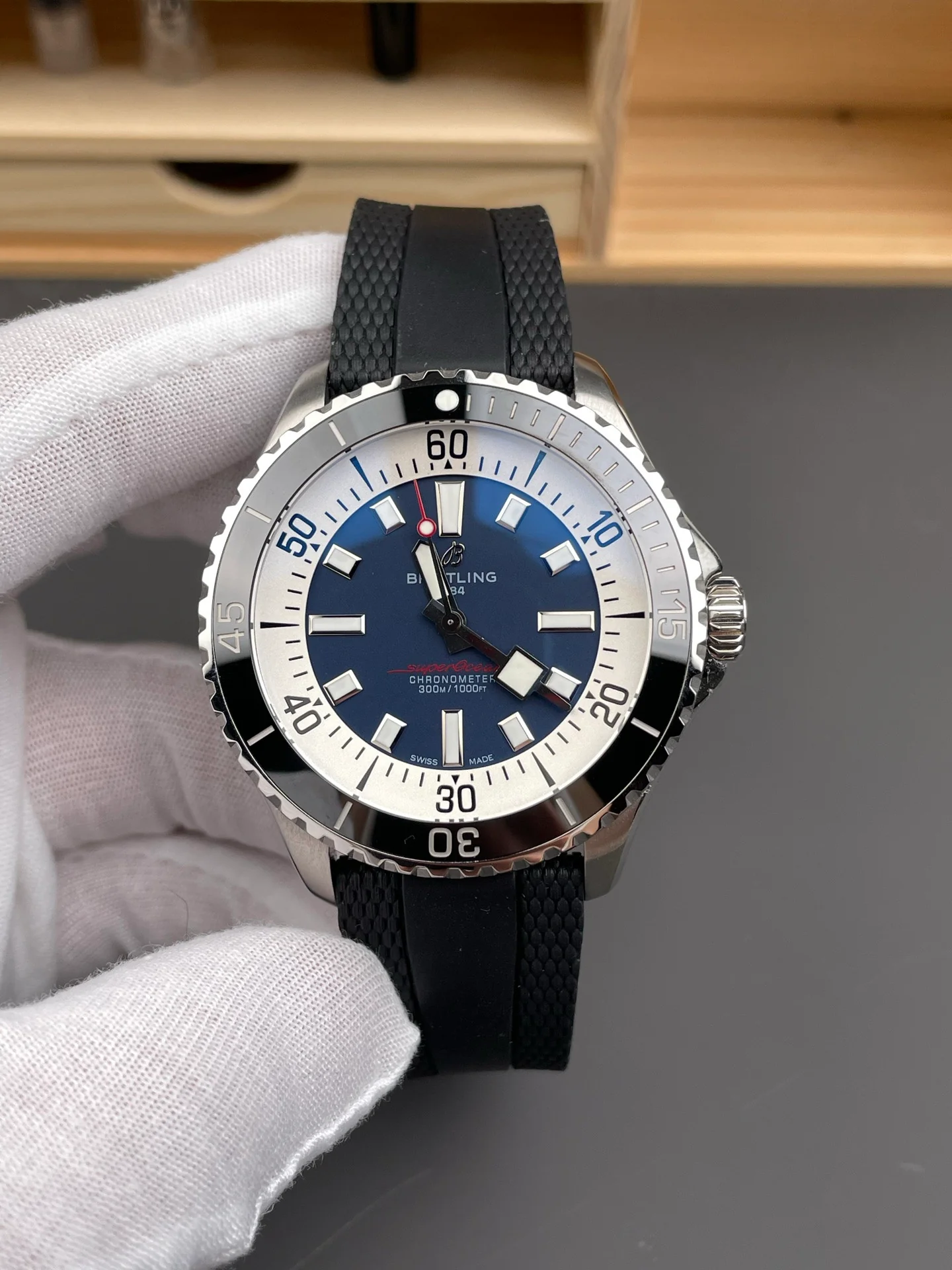 Superocean Blue Dial