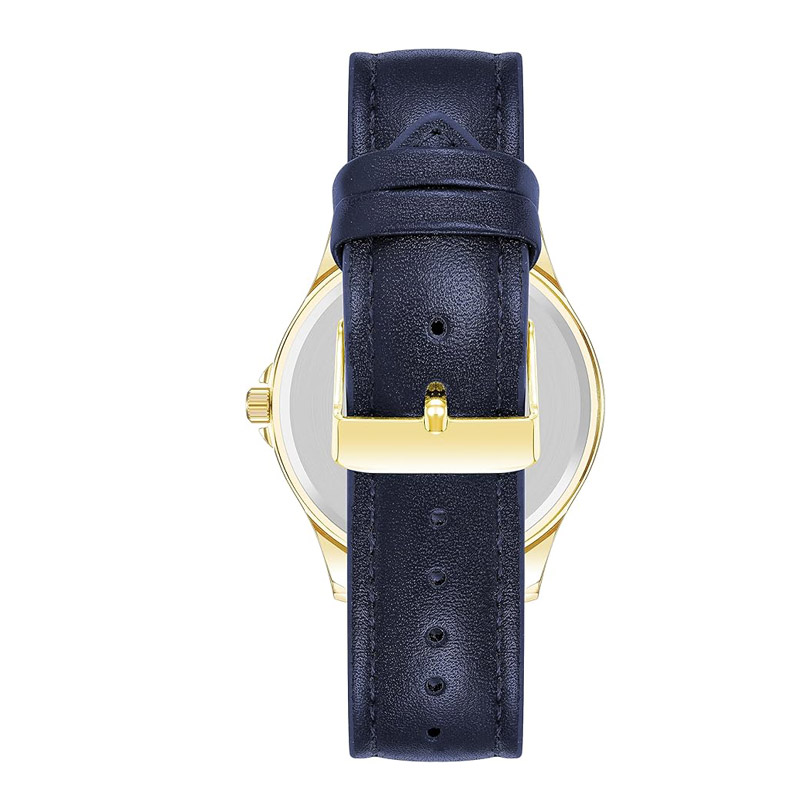 KINDWIN Men's easy-to-read 42mm leather strap analog watch