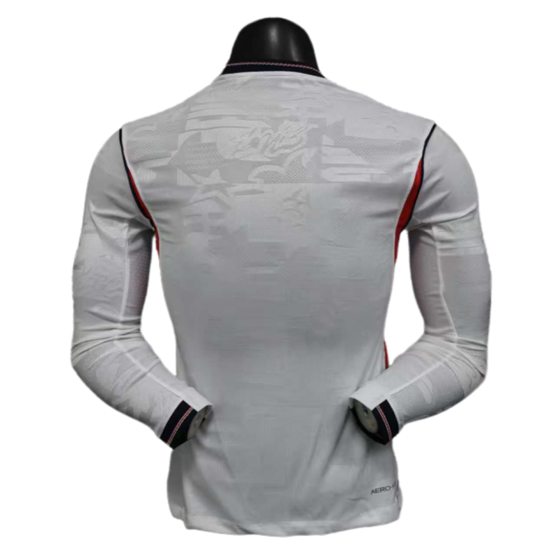 2026 England World Cup Home  Long Sleeve Soccer jersey Player version