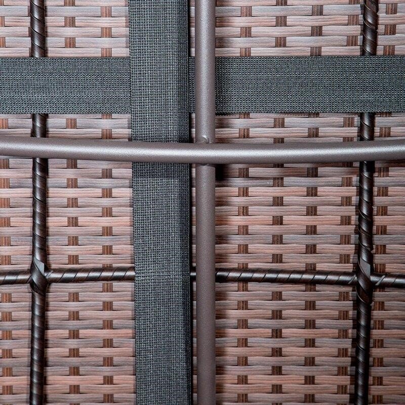 Tegan Wicker/Rattan 4 - Person Seating Group with Cushions