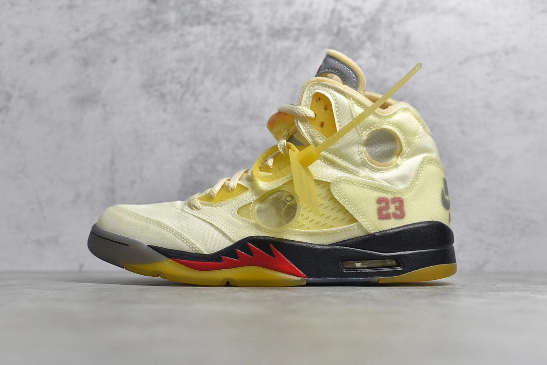 PK AIR JORDAN 5 X OFF WHITE DH8565-100