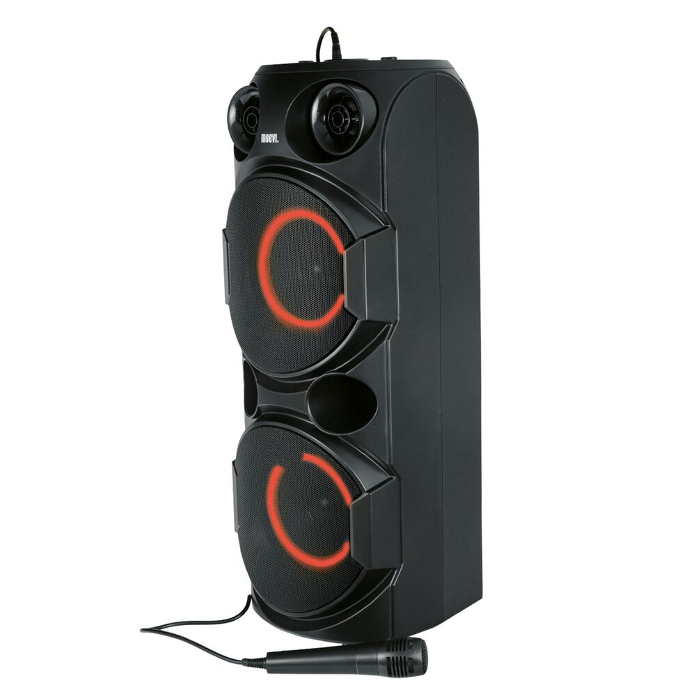 MOEVI Głośnik Bluetooth Moevi, 70 W, karaoke, z mikrofonem