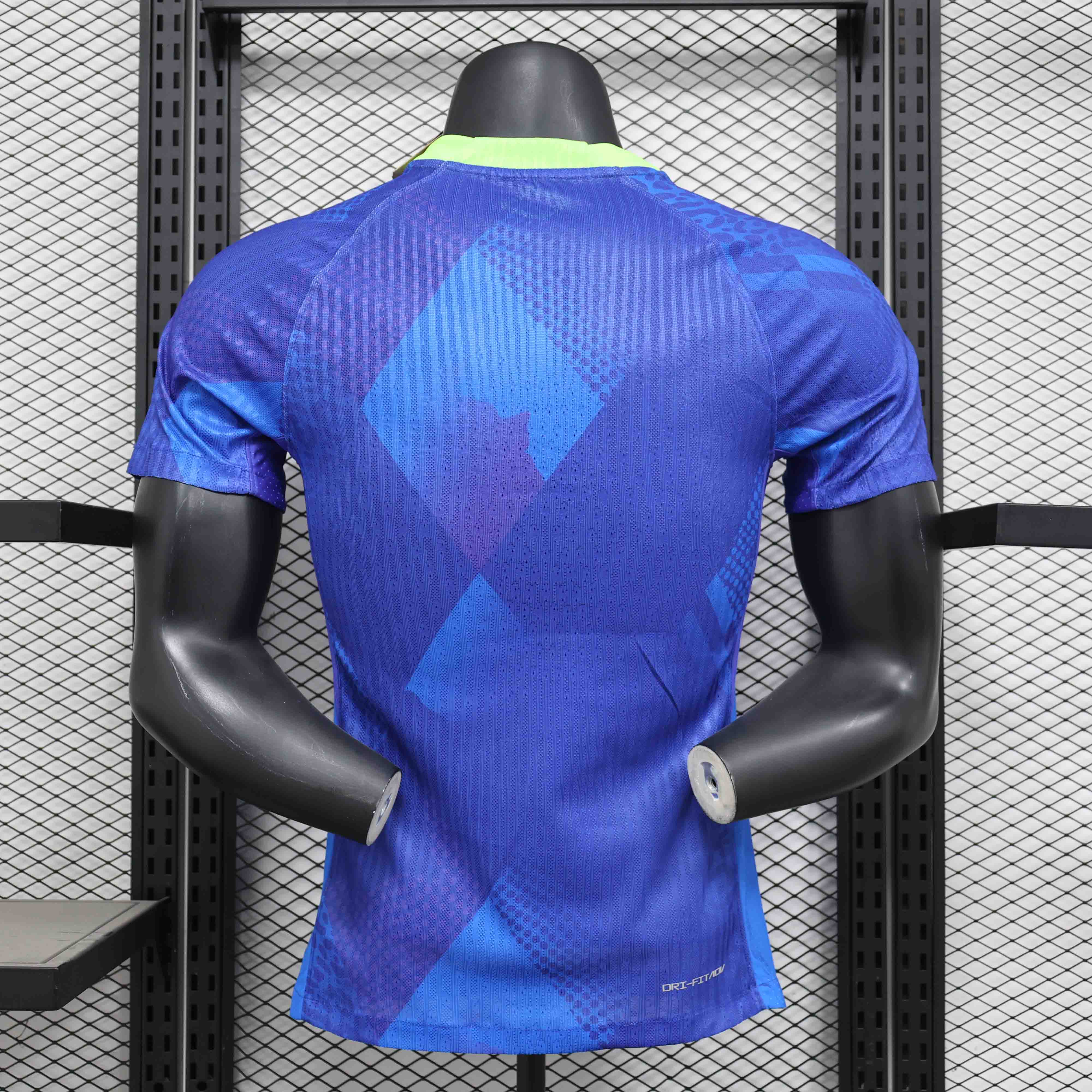 Brazil Authentic Soccer Jersey Away Shirt 2025
