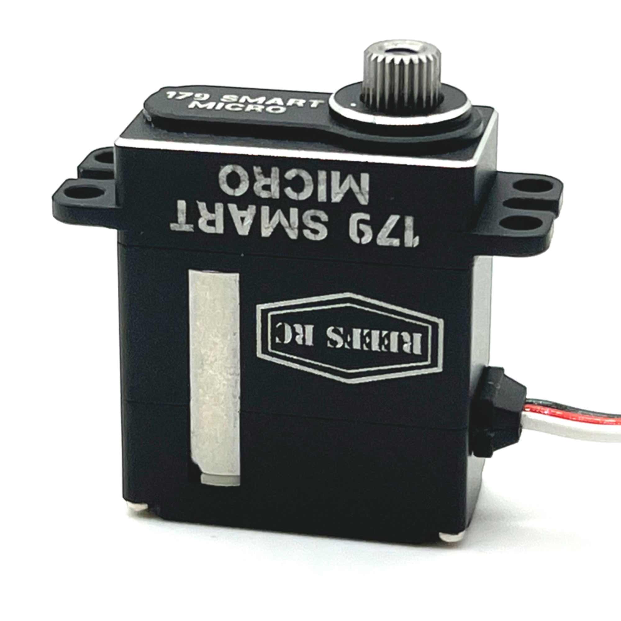 179 Micro Digital Metal Gear Waterproof Programmable Winch Servo, Black