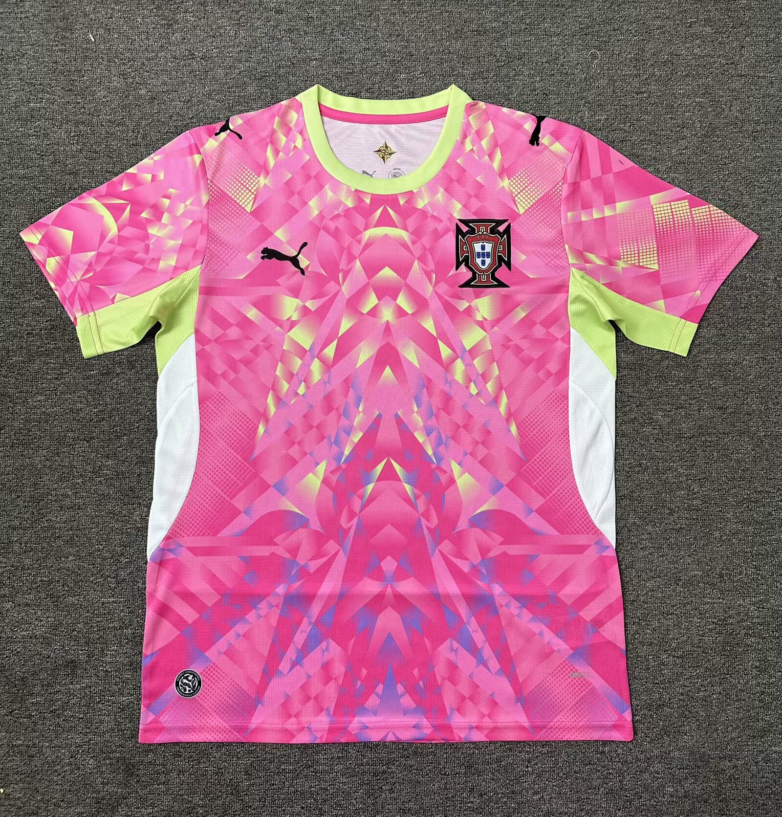 2026 Portugal Goalkeeper Pink Football Shirt 1:1 Thai Quality