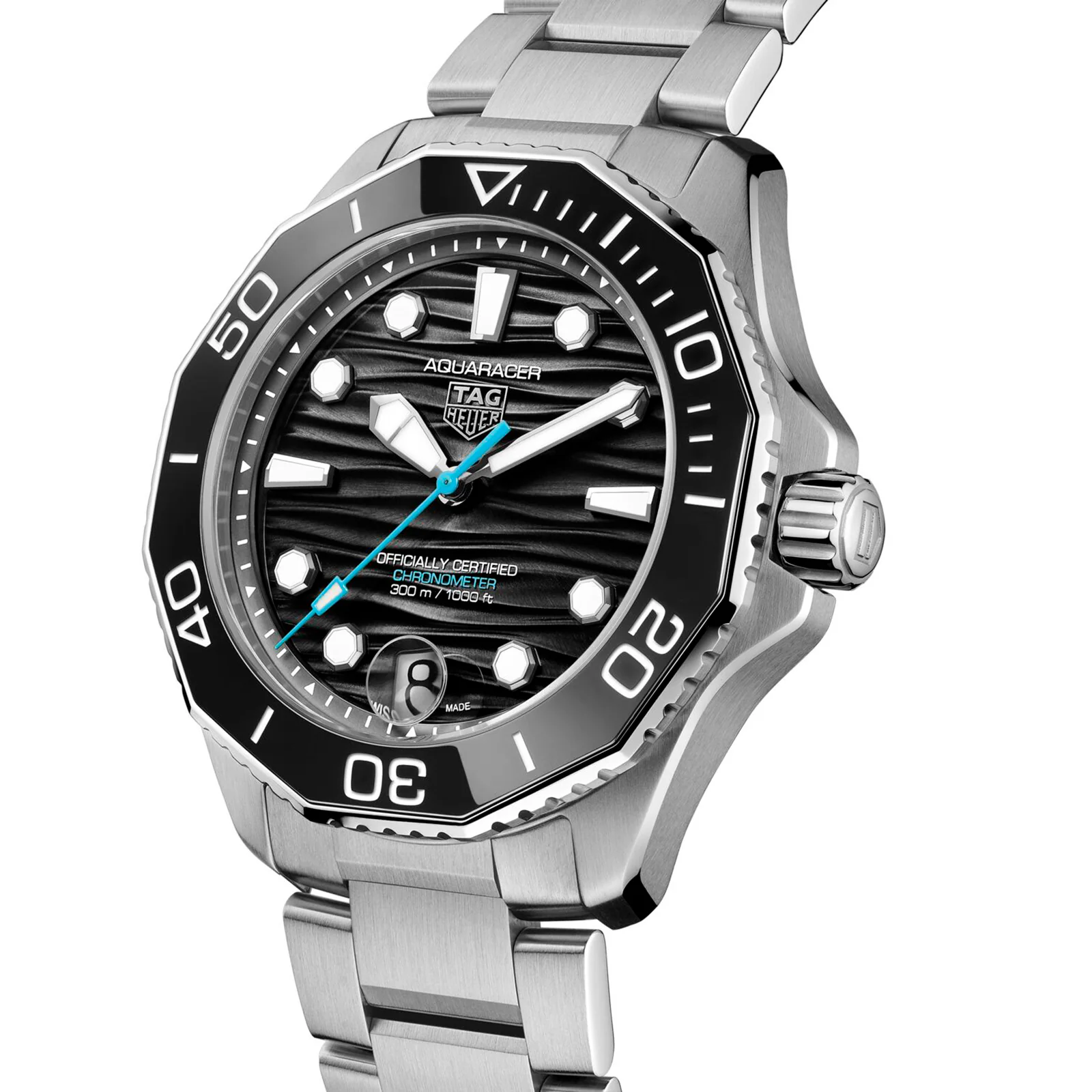 [2026 Mirror Grade]TAG Heuer Aquaracer Professional 300 Date 42mm Mens Watch Black WBP5110.BA0013