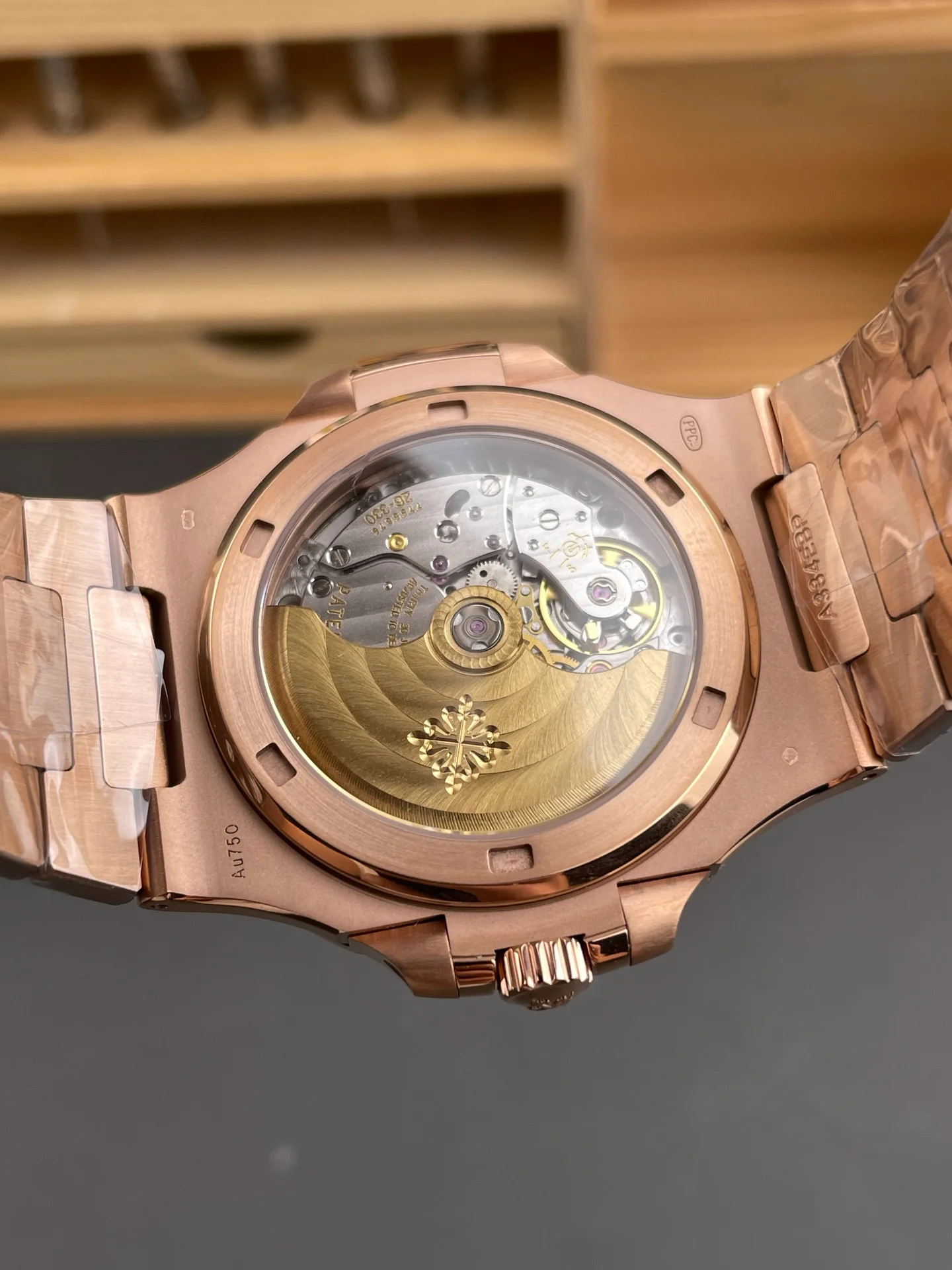 Rose Gold Nautilus 5711 Dark Brown Dial
