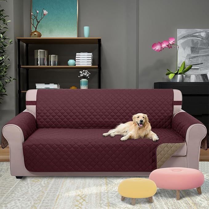 WARMWEAVE Reversible Sofa Cover Couch Cover for Dogs