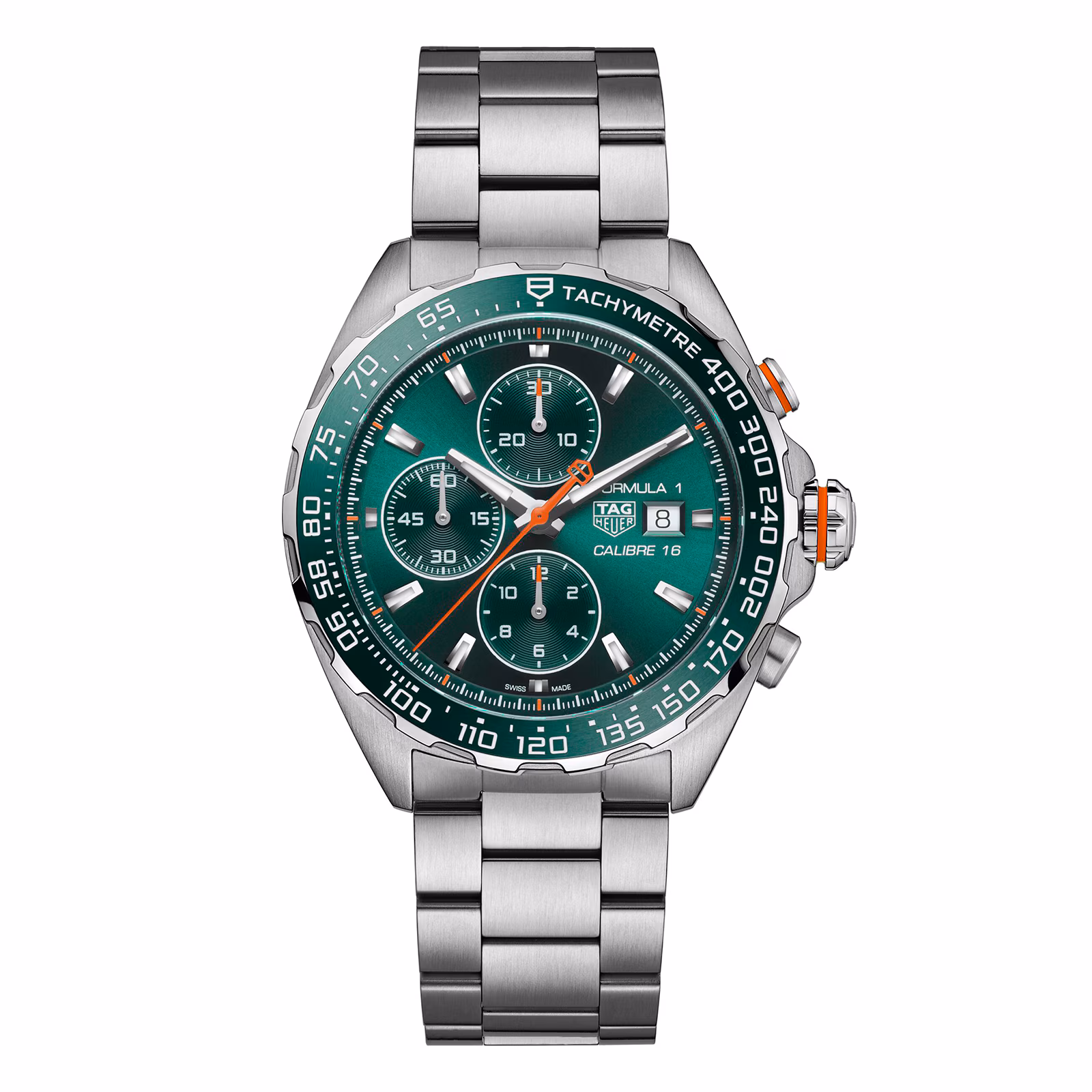 [2026 Mirror Grade]TAG Heuer Formula 1 Chronograph 44mm Mens Watch Green CAZ201H.BA0876