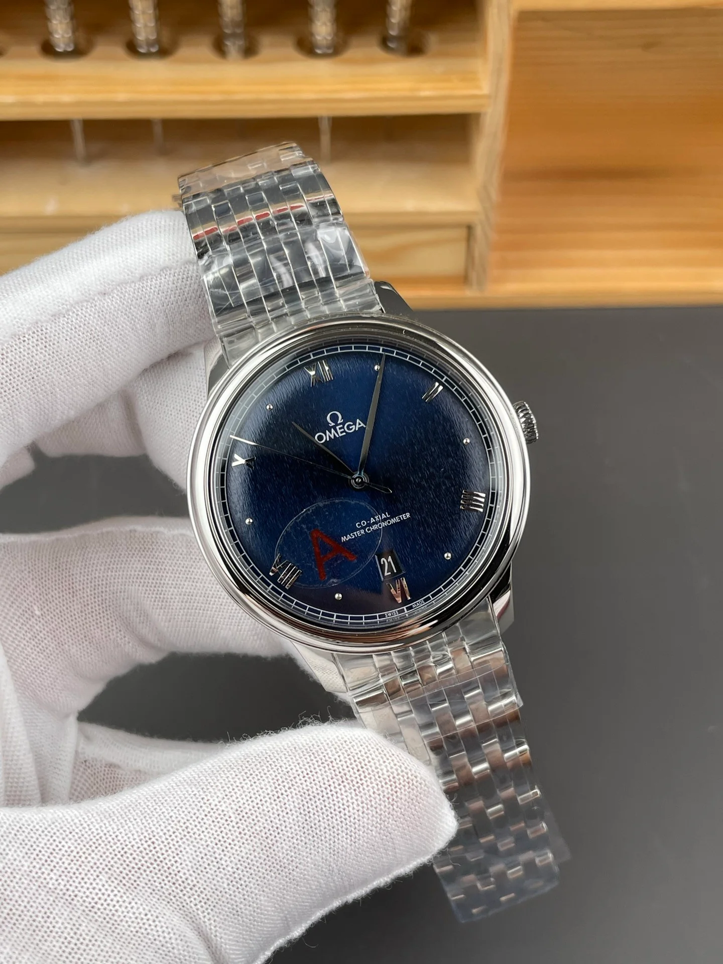 De Ville Men's Blue Dial