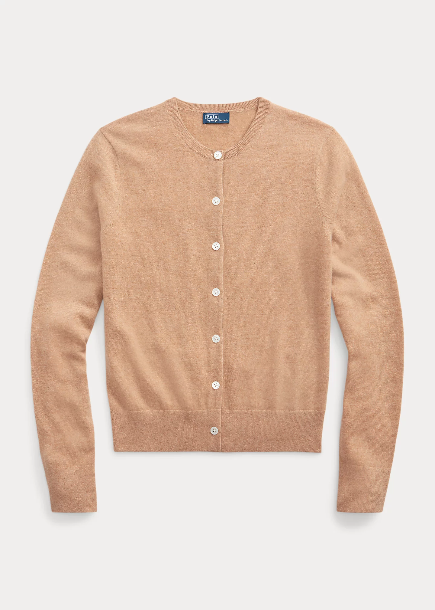 Cashmere Crewneck Cardigan