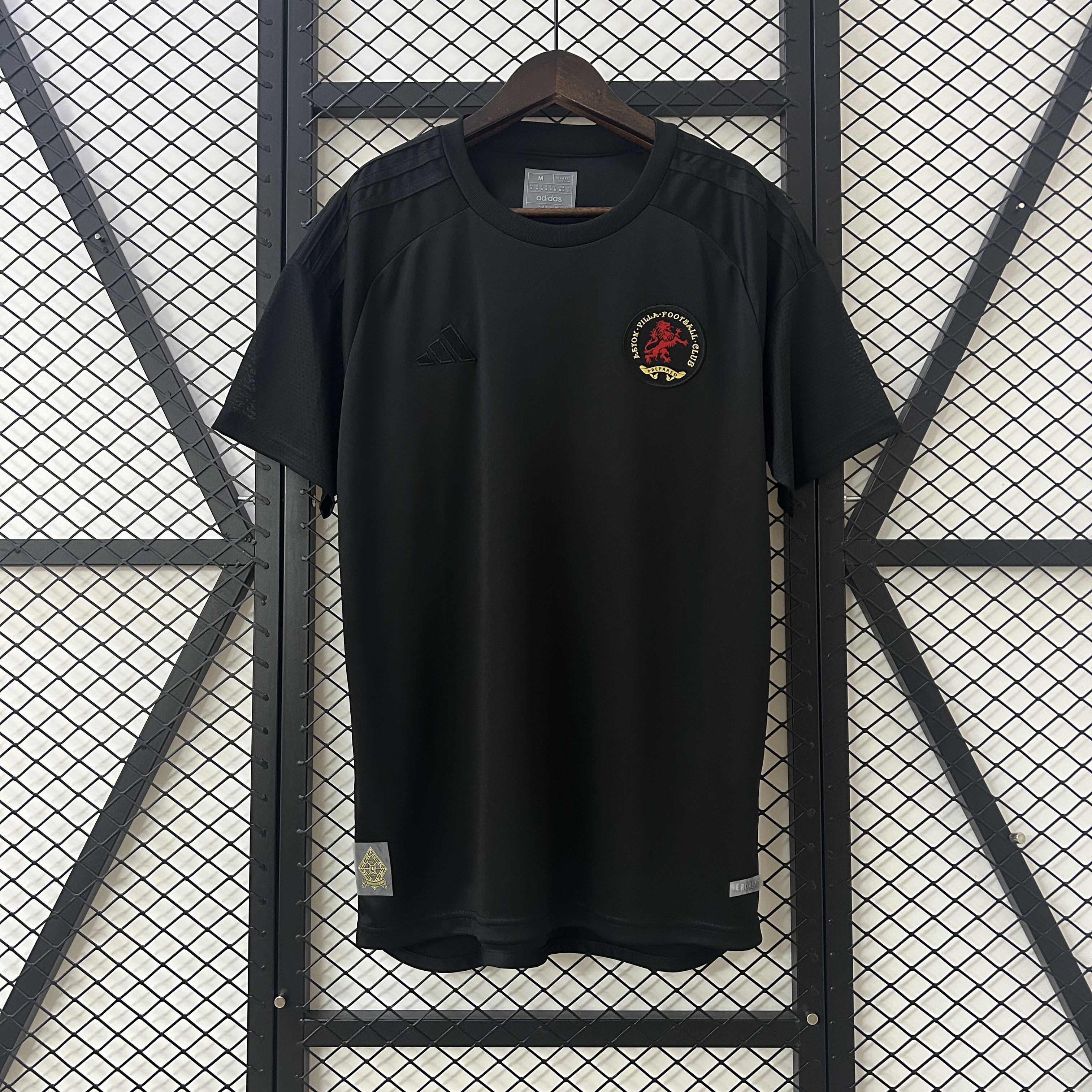 Aston Villa Football Jersey 125th Anniversary Black Custom Shirt 2025/26