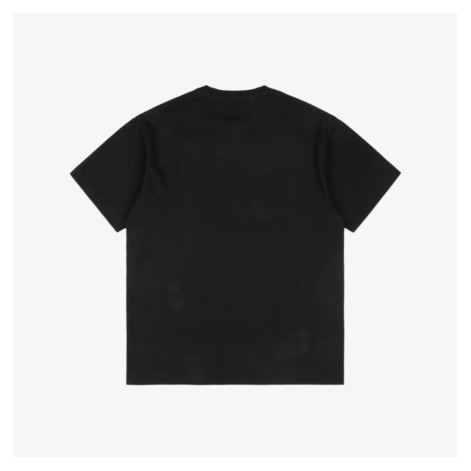 Gallery Dept Distressed Yellow French Letter Print T-Shirt