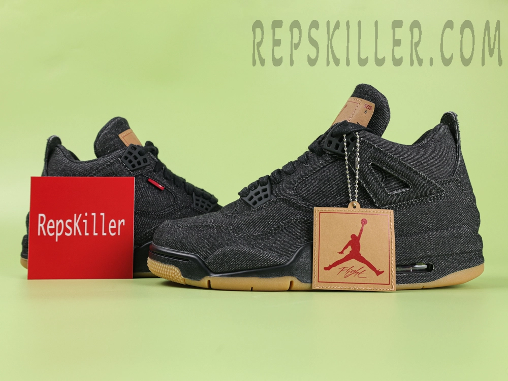 The Jordan X 4 'Black Denim' 2018