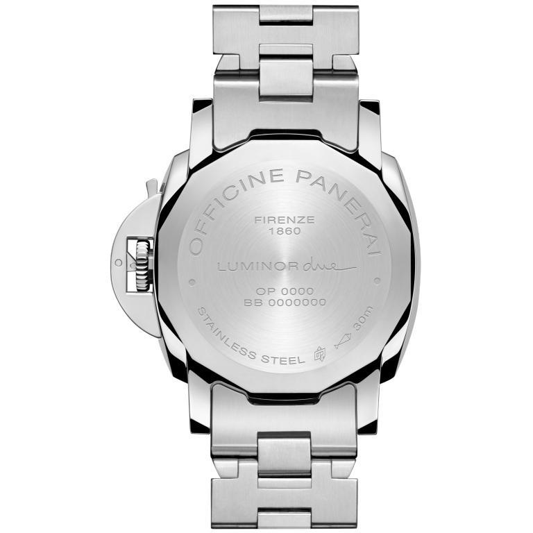 [2026 Mirror Grade]Luminor Due Blue Polished steel 38mm