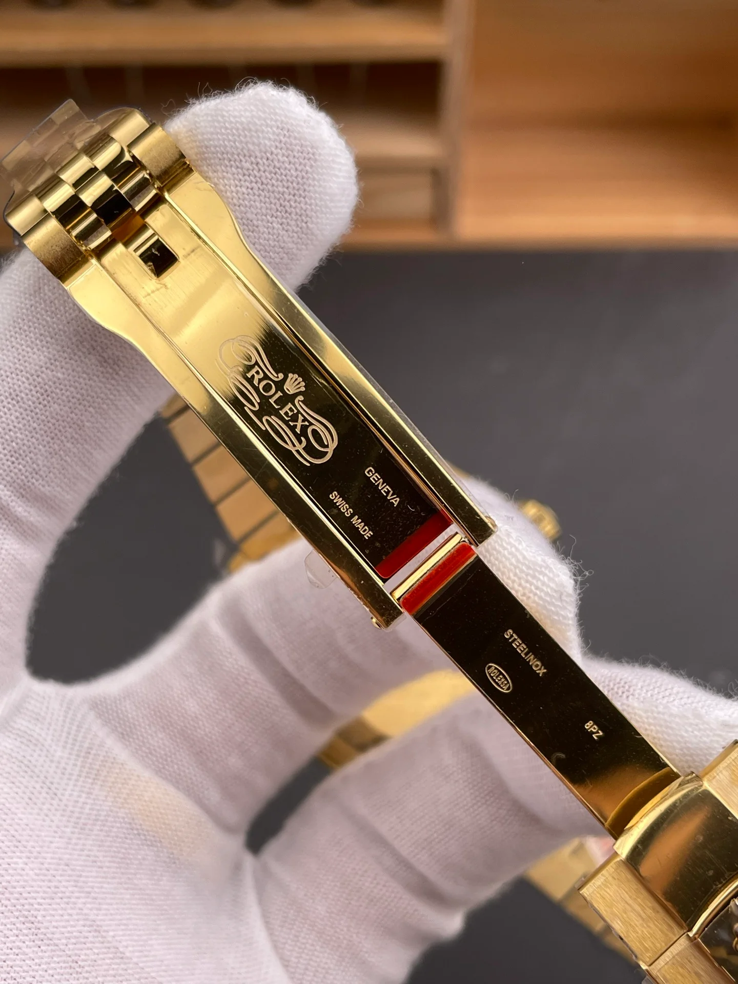 Full Gold Sky-Dweller Green Dial
