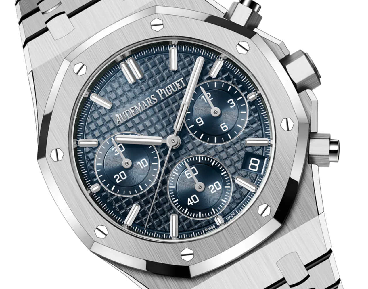 [2026 Mirror Grade]Audemars Piguet ROYAL OAK“Night Blue Cloud 50” Dial CHRONOGRAPH 41mm 26240ST.OO.1320ST.05