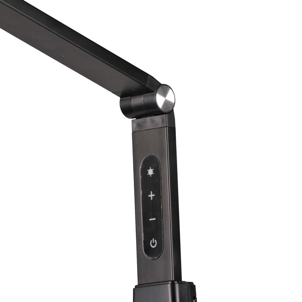 SANICO Lampa podłogowo-biurkowa LED Sanico Goldlux Ferrara, 3000-6000K, czarna