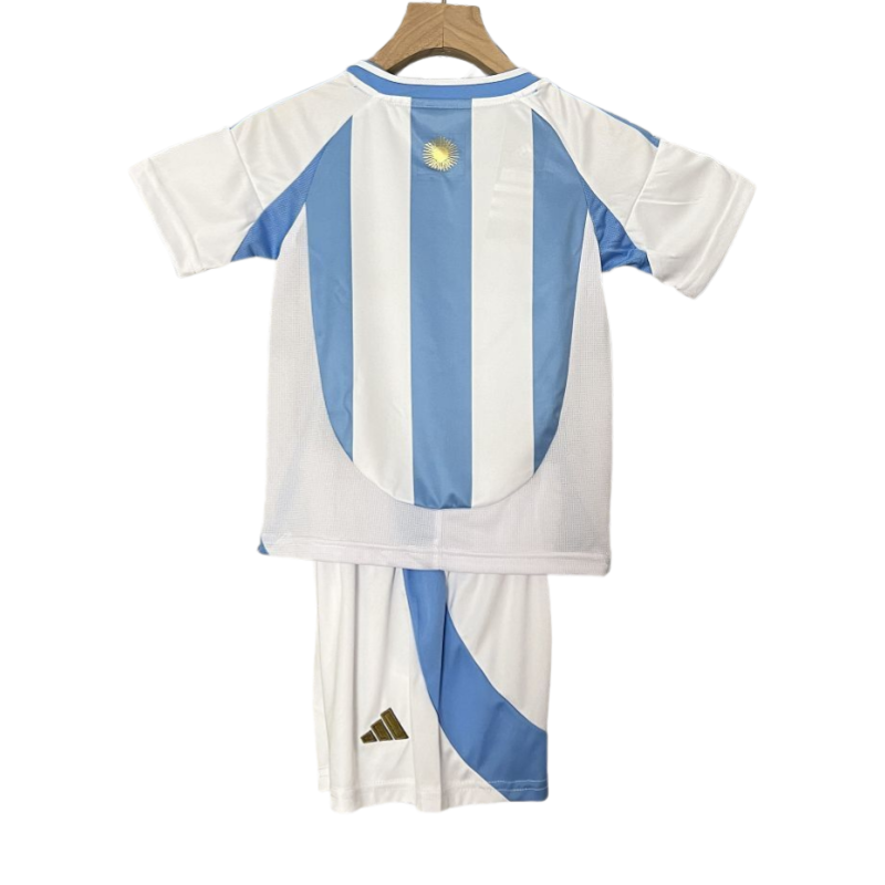 2024 Argentina Home Kid Kits Football Jersey