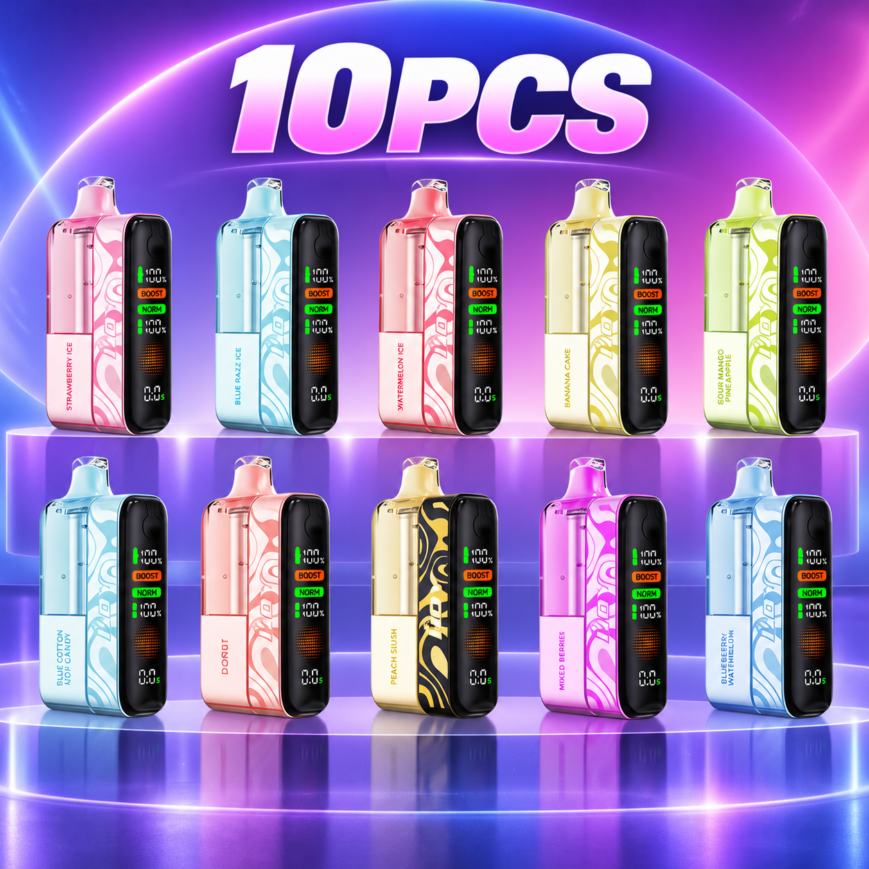 10PCS-IJOY XP100K Disposable