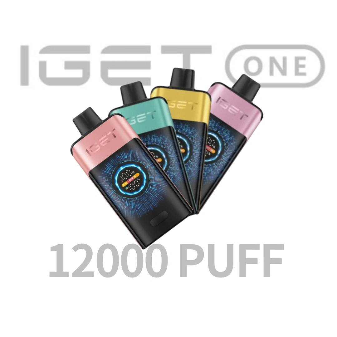 Fast Shipping from Australia |IGET ONE 12000 Puffs Disposable Vape | Smart Screen | 2700mAh Battery | Turbo Mode