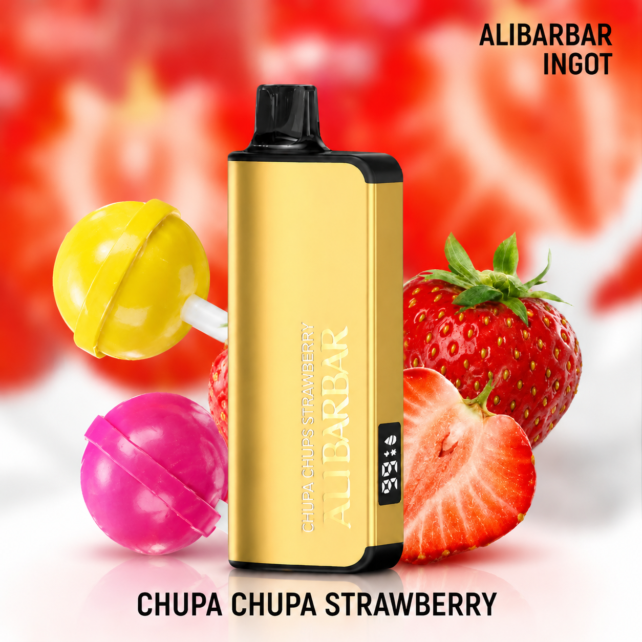 3 PCS-ALIBARBAR INGOT 9000 Disposable Vape
