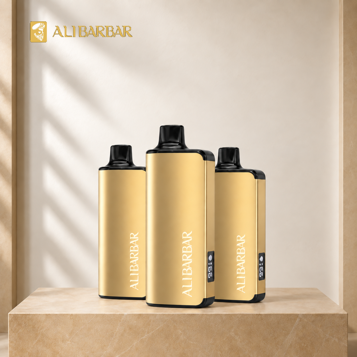 3 PCS-ALIBARBAR INGOT 9000 Disposable Vape