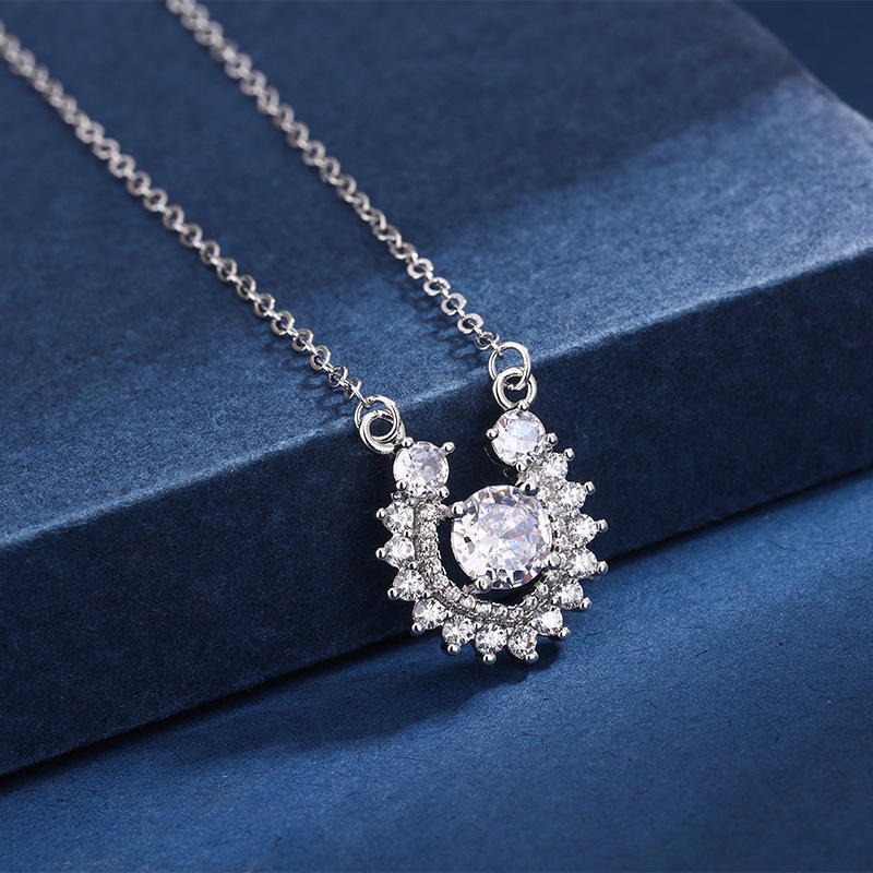 ✨Buy 1 Get 1 Free🔥s925 sterling silver various styles of light luxury moissanite necklace🔥