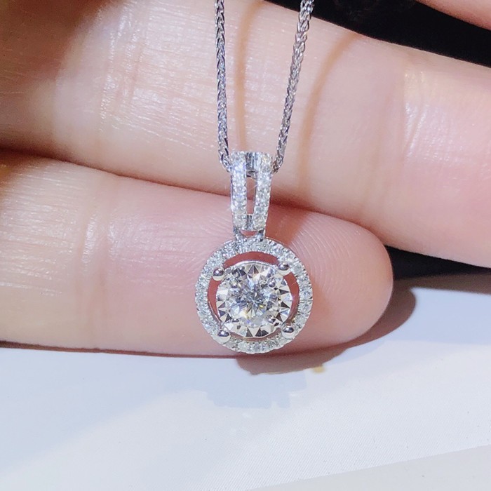 ✨Buy 1 Get 1 Free🔥s925 sterling silver various styles of light luxury moissanite necklace🔥