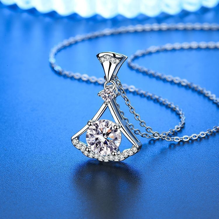 ✨Buy 1 Get 1 Free🔥s925 sterling silver various styles of light luxury moissanite necklace🔥