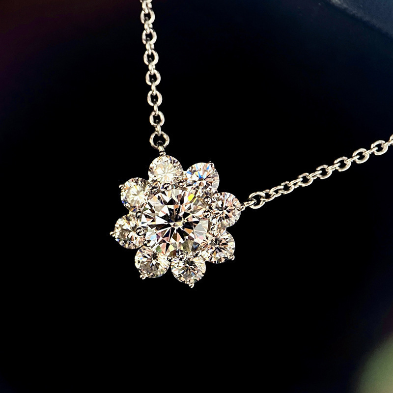 ✨Buy 1 Get 1 Free🔥s925 sterling silver various styles of light luxury moissanite necklace🔥