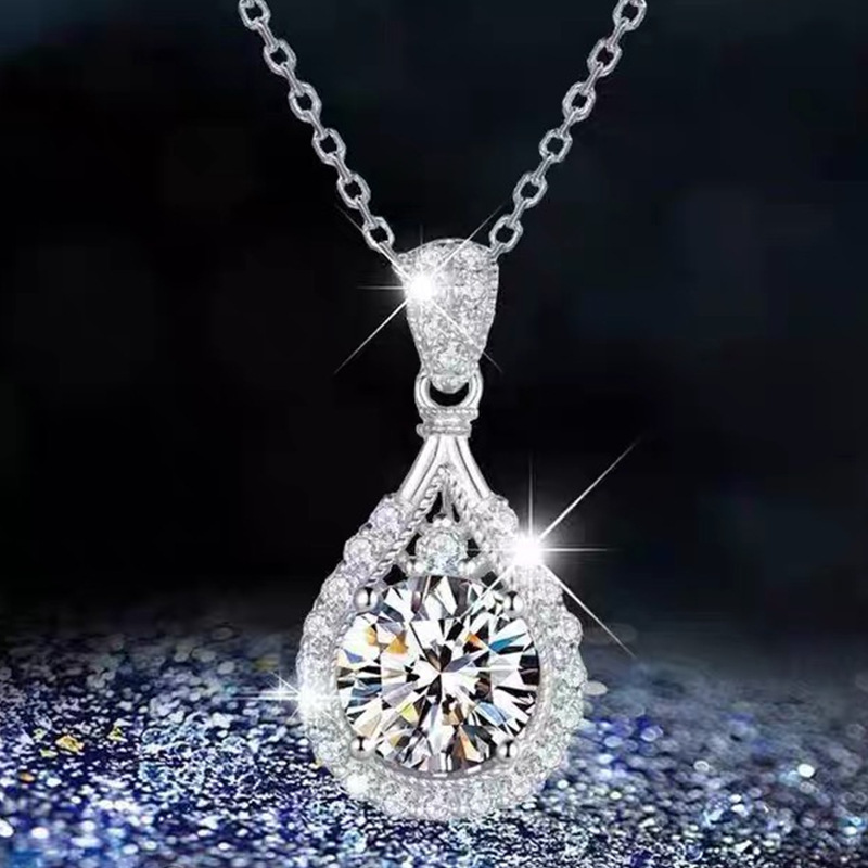 ✨Buy 1 Get 1 Free🔥s925 sterling silver various styles of light luxury moissanite necklace🔥