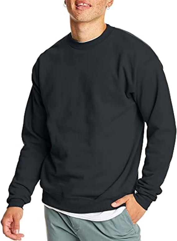 Cotton blend pullovers, crew neck sweatshirts (Men)
