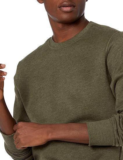 Men's Fleece Crew Sweatshirt (Available in Large and Extra Long Sizes)