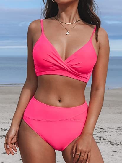 Sexy Bikini Set for Women – Adjustable Spaghetti Straps & Classic Fit