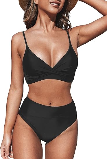Sexy Bikini Set for Women – Adjustable Spaghetti Straps & Classic Fit