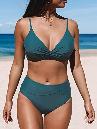Sexy Bikini Set for Women – Adjustable Spaghetti Straps & Classic Fit