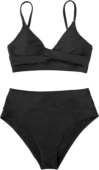 Sexy Bikini Set for Women – Adjustable Spaghetti Straps & Classic Fit