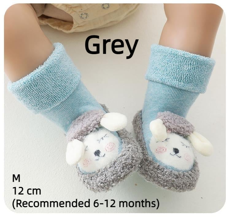 🎁Best Christmas Gift For Girls 50% OFF💖Baby Cartoon Plush Cotton Toddler Shoes