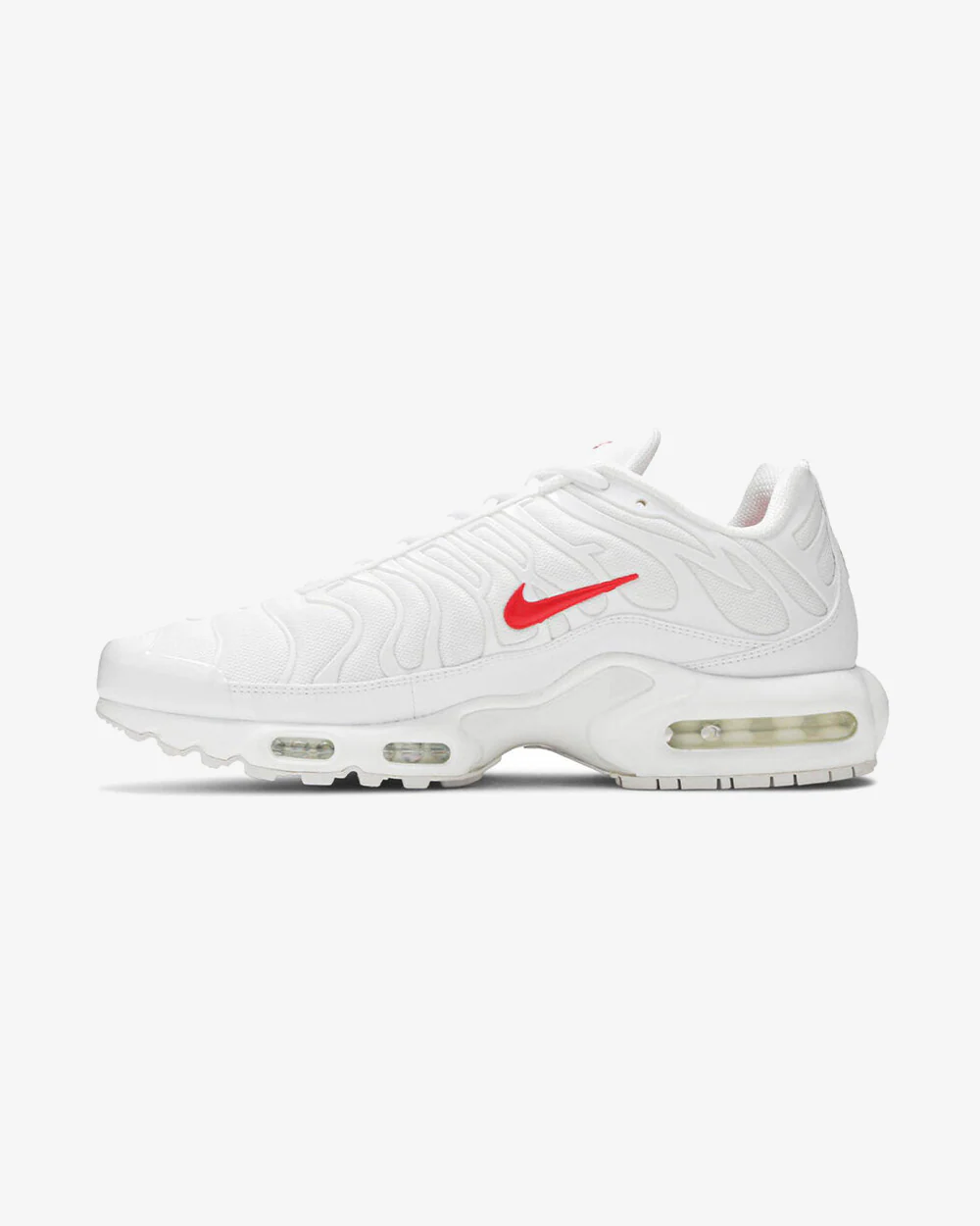 NIKE X SUPREME AIR MAX PLUS TN WHITE -