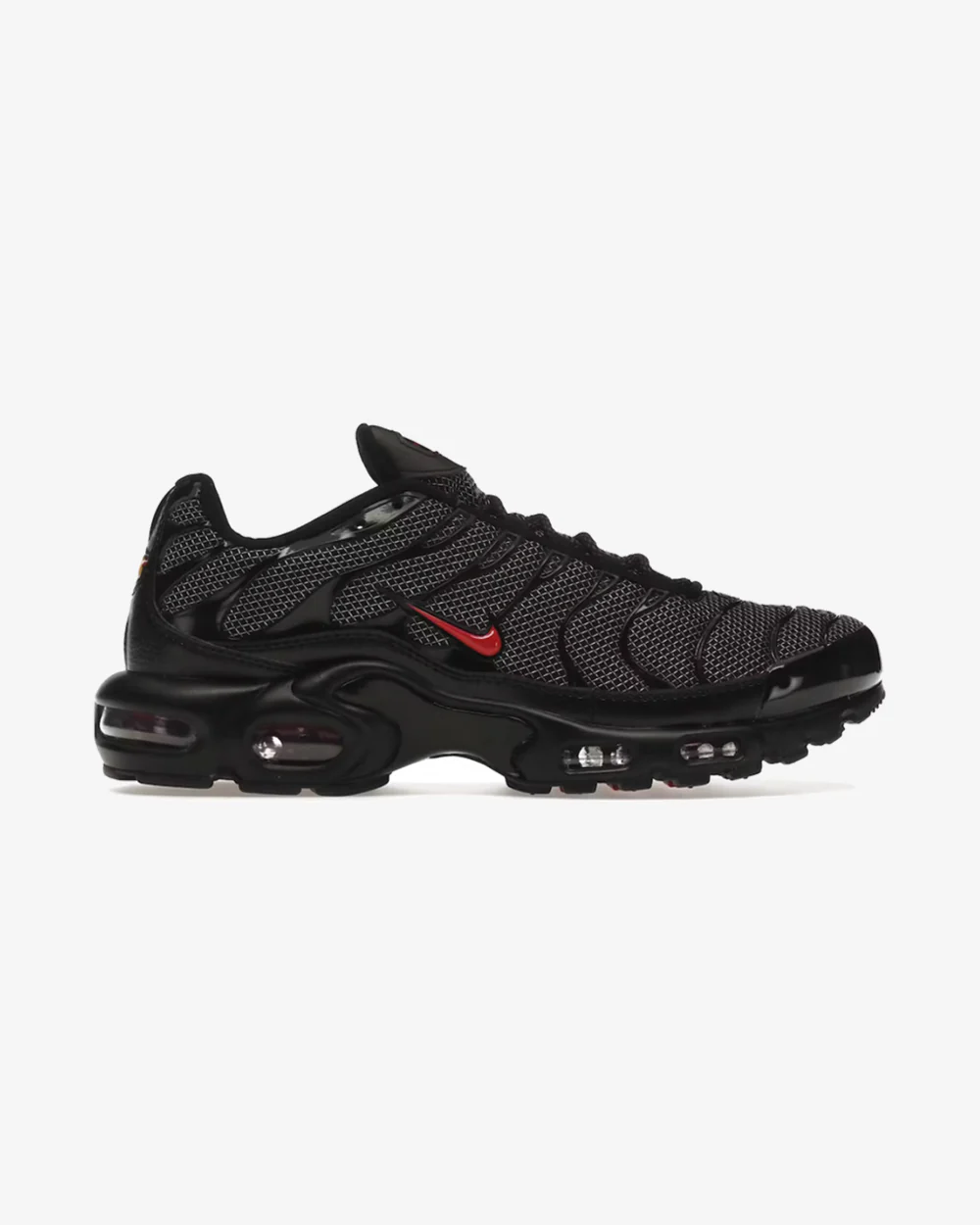 NIKE AIR MAX PLUS TN METAL MESH BLACK RED
