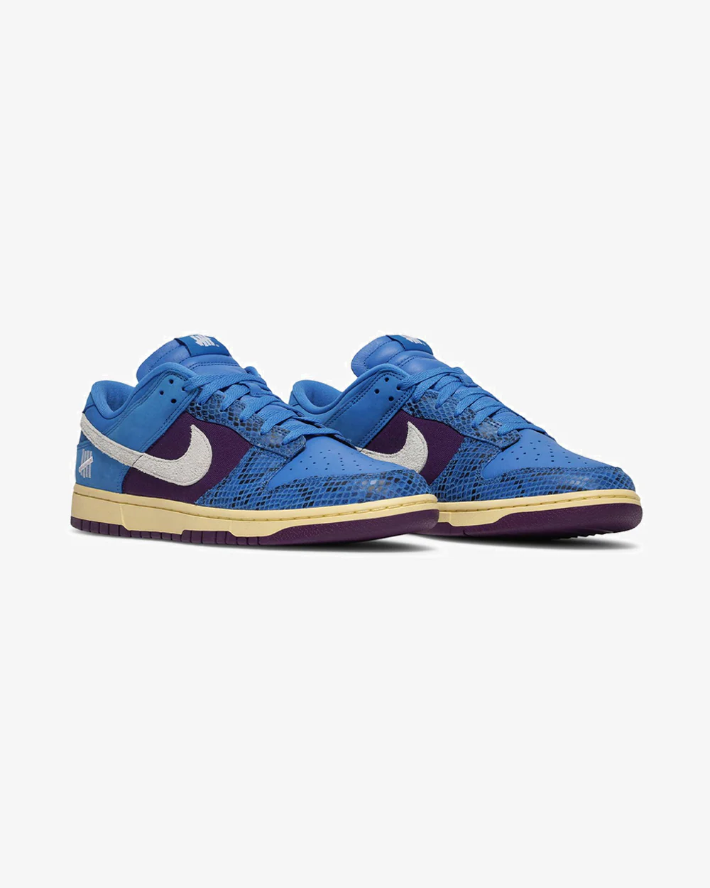 NIKE X UNDEFEATED 5 ON IT DUNK LOW VS. AF1 BLUE (NEW)