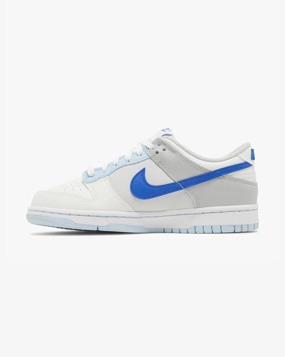 NIKE DUNK LOW GS IVORY HYPER ROYAL WHITE 2022